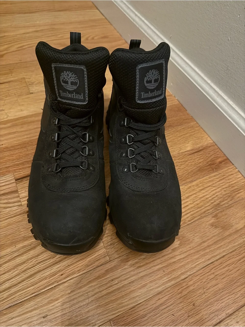 Timberland Black Men's Rugged Lace-Up Boots